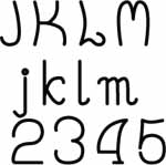 linefont